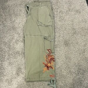 Jenni n Jess Embroidered Cargo Pants